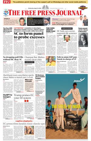 Free Press Journal - Mumbai Epaper cover image
