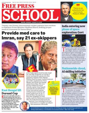 Free Press School - Indore Edition cover image