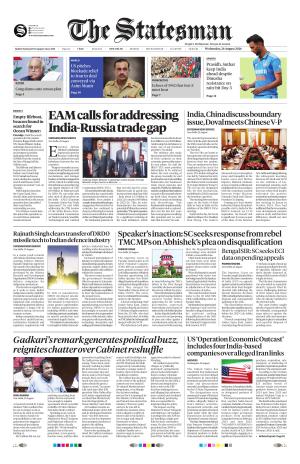 Delhi - The Statesman cover image