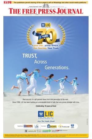 Free Press Journal - Mumbai Epaper cover image