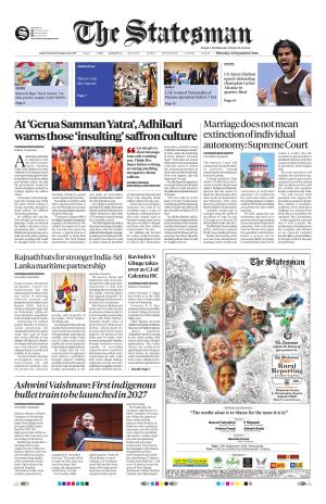 Kolkata - The Statesman cover image