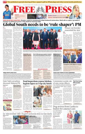 Free Press - Indore Epaper Edition cover image
