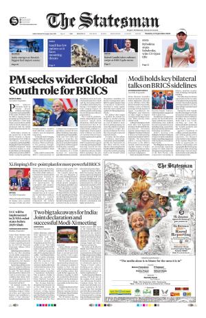 Kolkata - The Statesman cover image