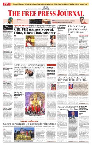Free Press Journal - Mumbai Epaper cover image