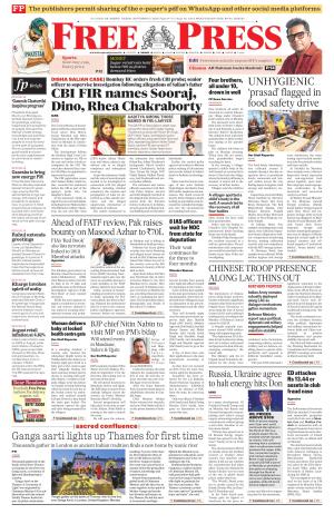 Free Press - Indore Epaper Edition cover image
