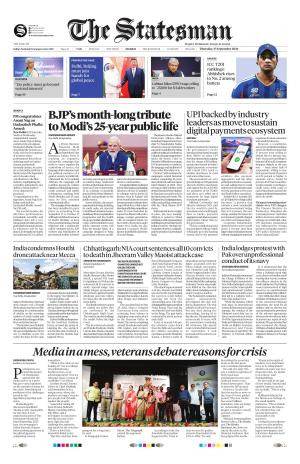 Mumbai - The Statesman cover image