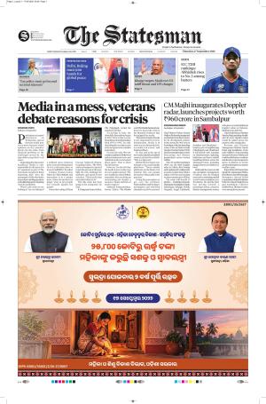 Bhubaneswar -The Statesman cover image