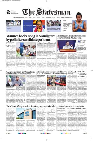  Bhubaneswar -The Statesman cover image