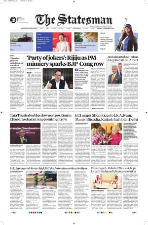  Bhubaneswar -The Statesman cover image