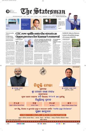  Bhubaneswar -The Statesman cover image