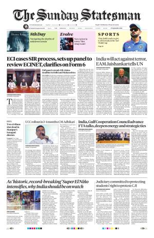 Kolkata - The Statesman cover image