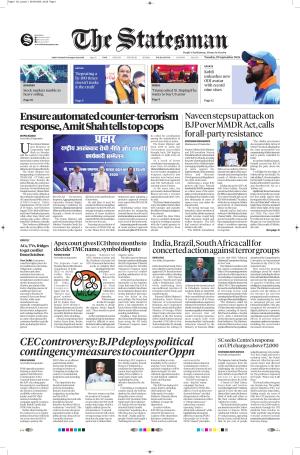  Bhubaneswar -The Statesman cover image