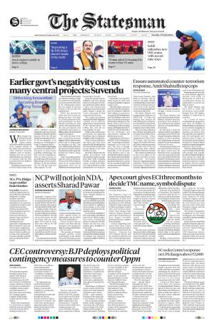 Kolkata - The Statesman cover image