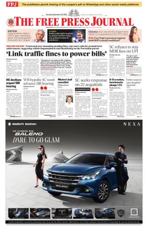 Free Press Journal - Mumbai Epaper cover image