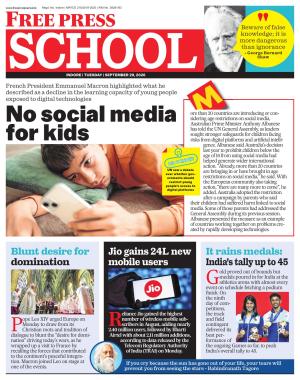 Free Press School - Indore Edition cover image