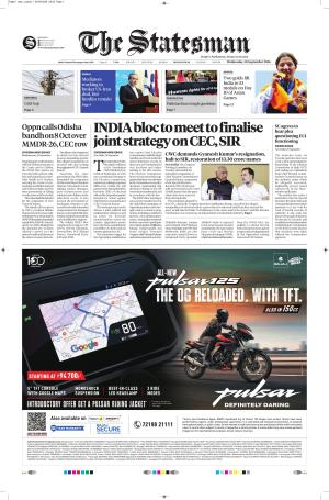  Bhubaneswar -The Statesman cover image