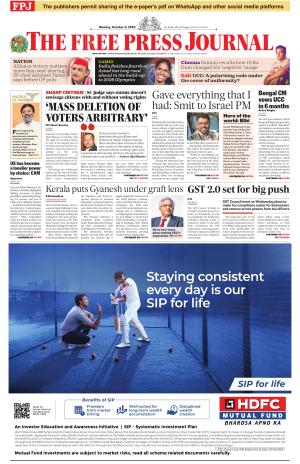 Free Press Journal - Mumbai Epaper cover image