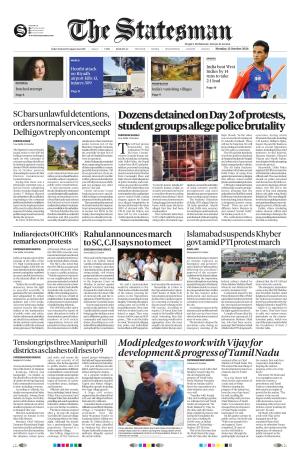 Kolkata - The Statesman cover image