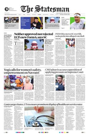 Mumbai - The Statesman cover image