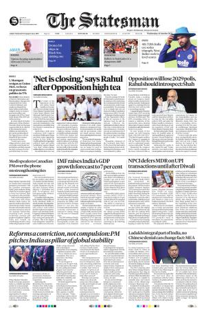 Delhi - The Statesman cover image