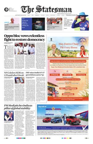 Kolkata - The Statesman cover image