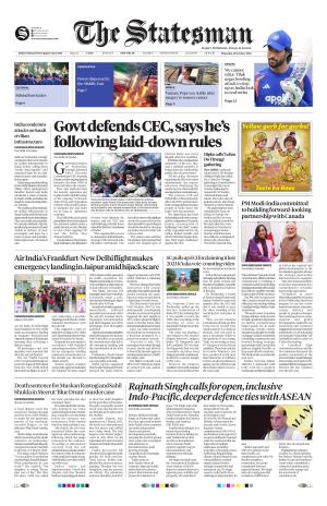 Delhi - The Statesman cover image
