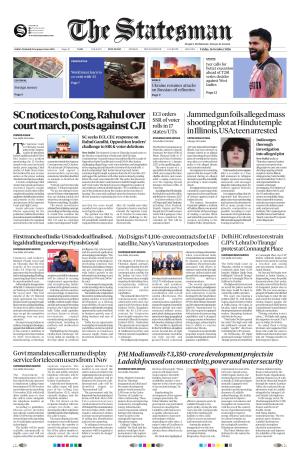 Delhi - The Statesman cover image