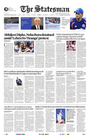Mumbai - The Statesman cover image