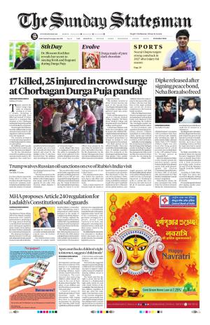 Kolkata - The Statesman cover image