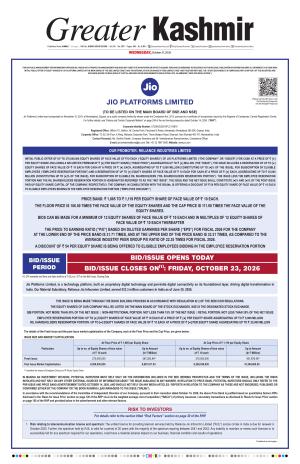 Jammu Edition cover image