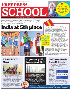 Free Press School - Indore Edition cover image