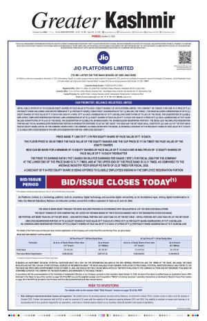 Jammu Edition cover image