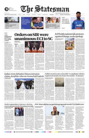 Lucknow - The Statesman cover image