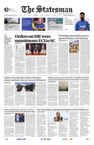 Delhi - The Statesman cover image
