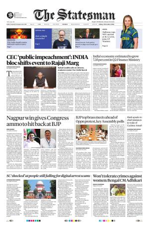 Mumbai - The Statesman cover image