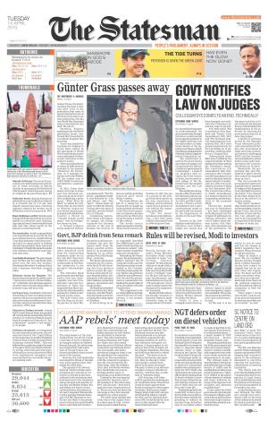 Delhi - The Statesman cover image
