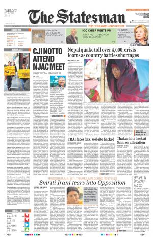 Delhi - The Statesman cover image