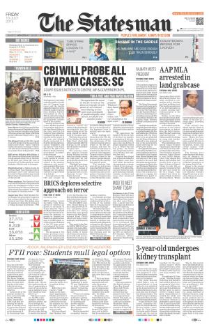 Delhi - The Statesman cover image