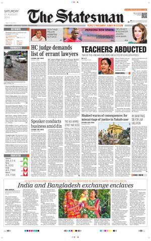 Kolkata - The Statesman cover image