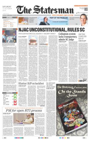 Delhi - The Statesman cover image