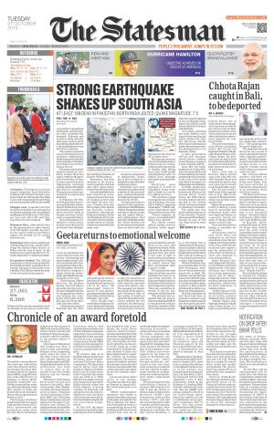 Delhi - The Statesman cover image