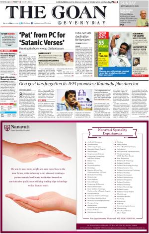 THE GOAN EVERYDAY cover image