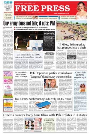 Free Press Journal Free Press - Indore Edition, Sat, 15 Oct 16